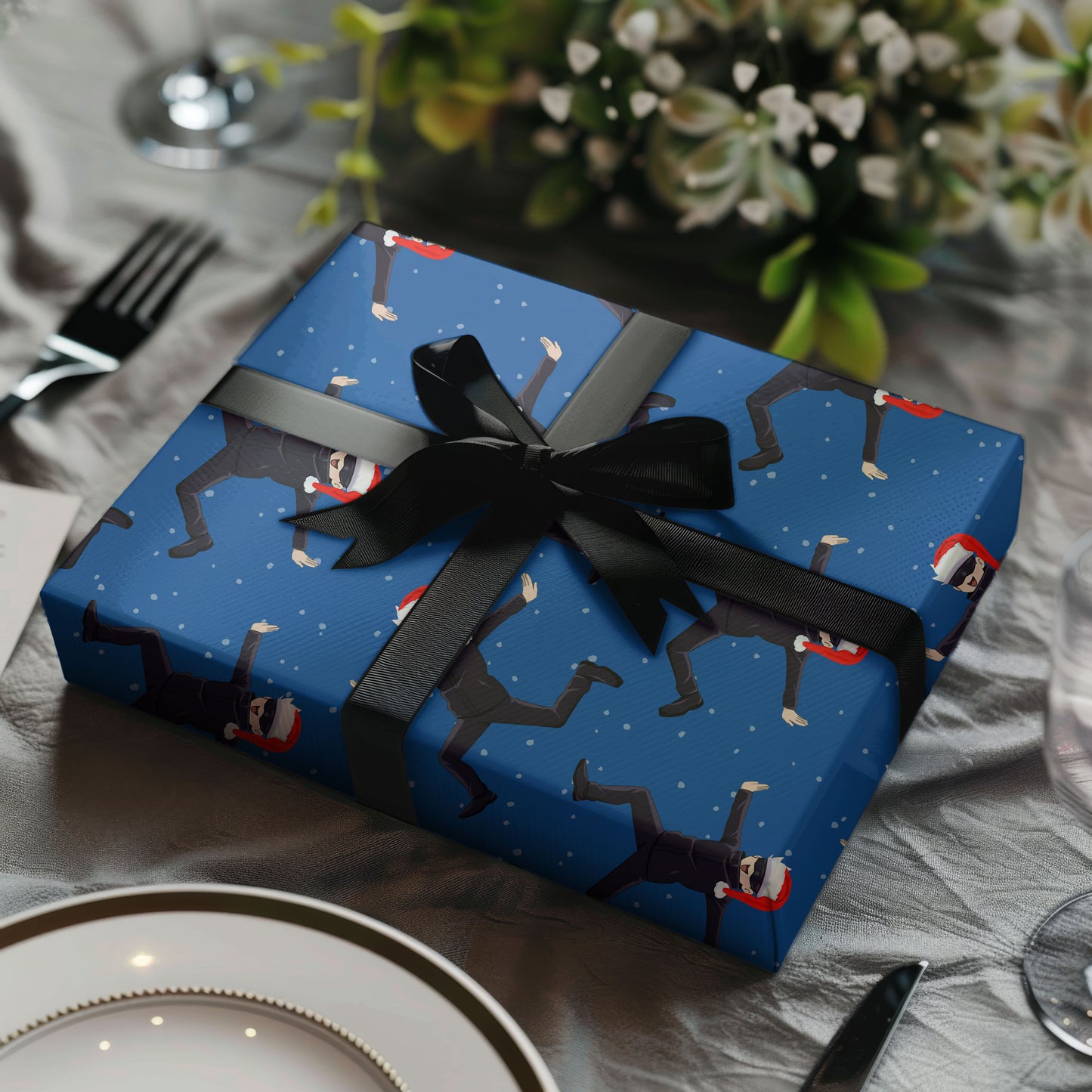 Demon Slayer Christmas Wrapping Paper Sheets