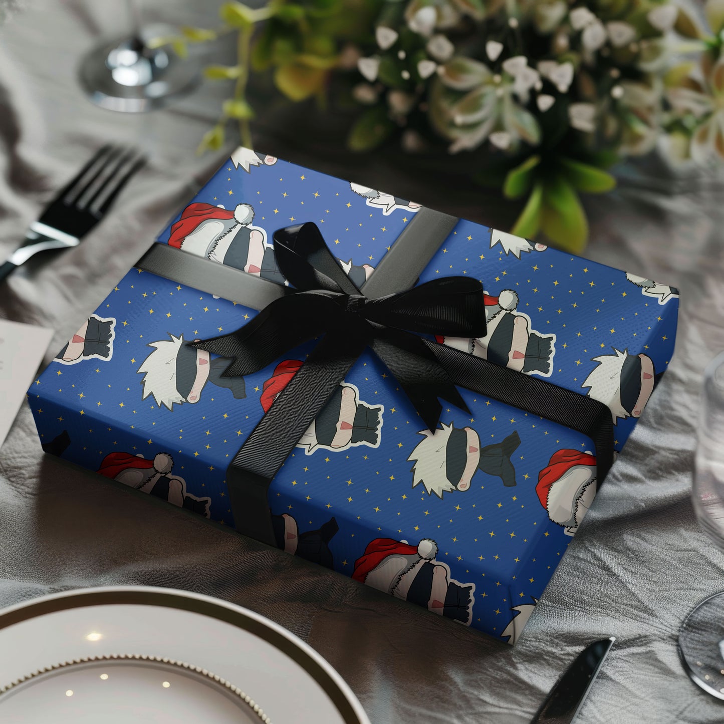 Jujutsu Kaisen Christmas Wrapping Paper