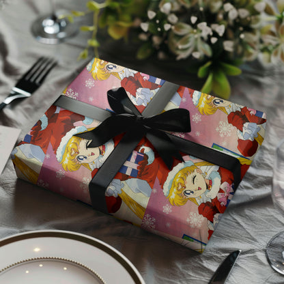 Sailor Moon Christmas Wrapping Paper