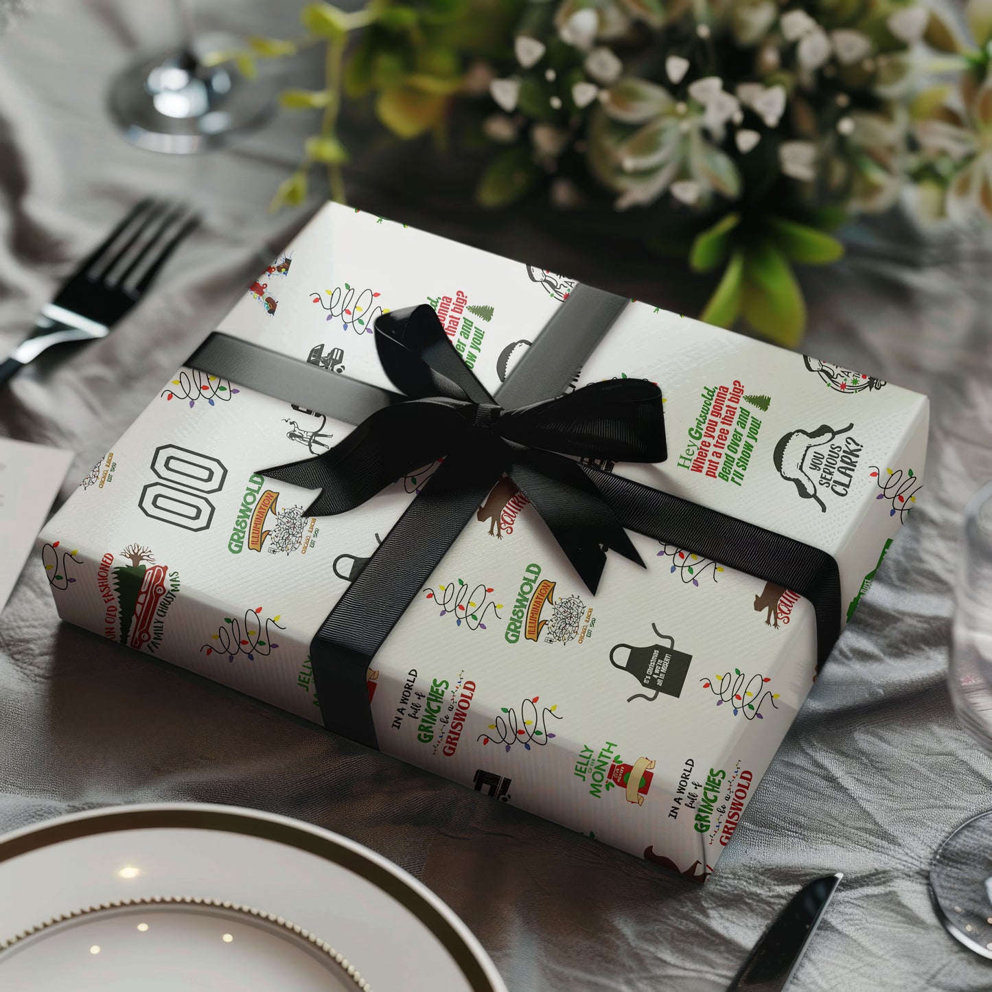 National Lampoon's Christmas Vacation Christmas Wrapping Paper Roll