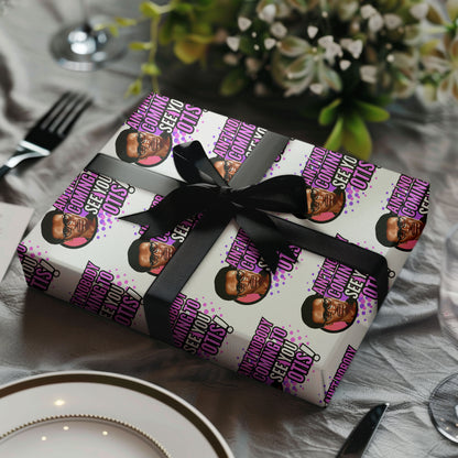 The Temptations Christmas Wrapping Paper Gift Wrap