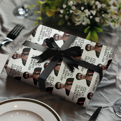 The Temptations Christmas Wrapping Paper Roll