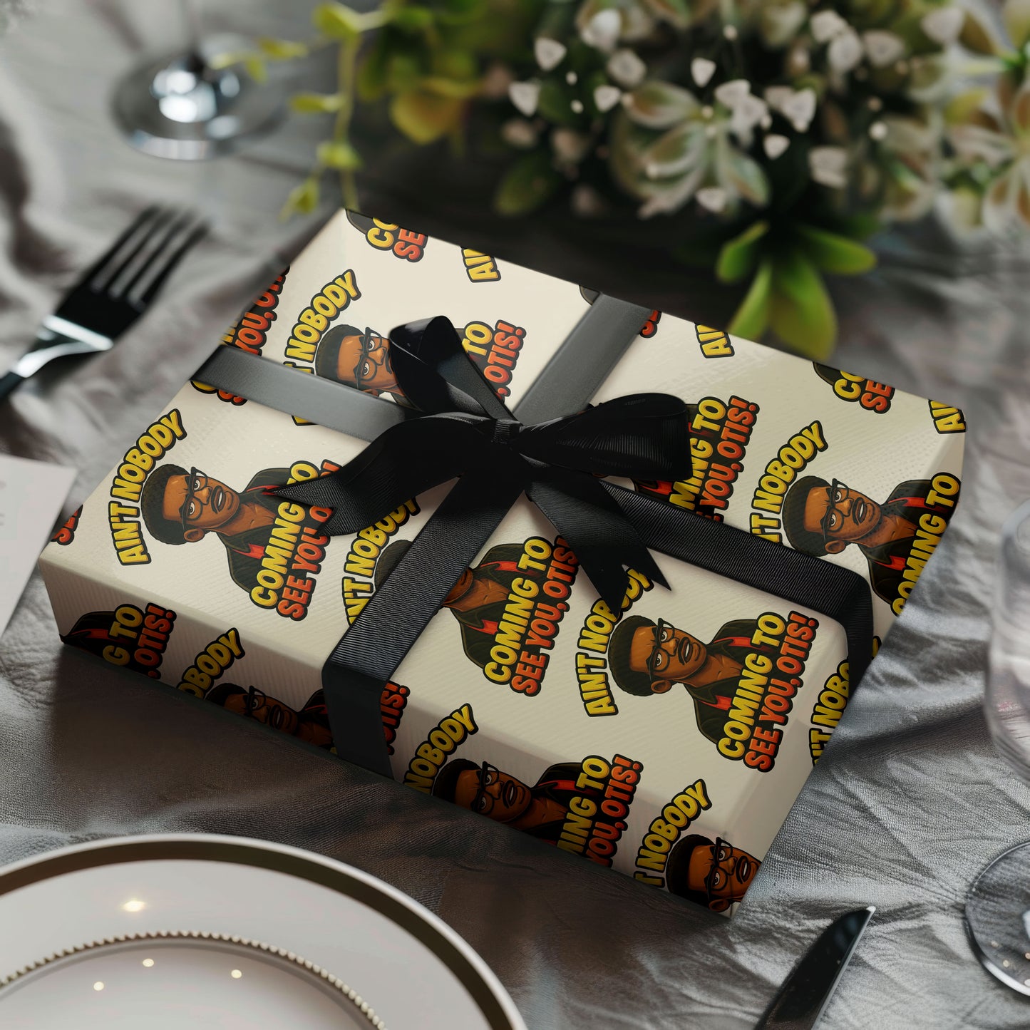 The Temptations Xmas Gift Wrap with Holiday