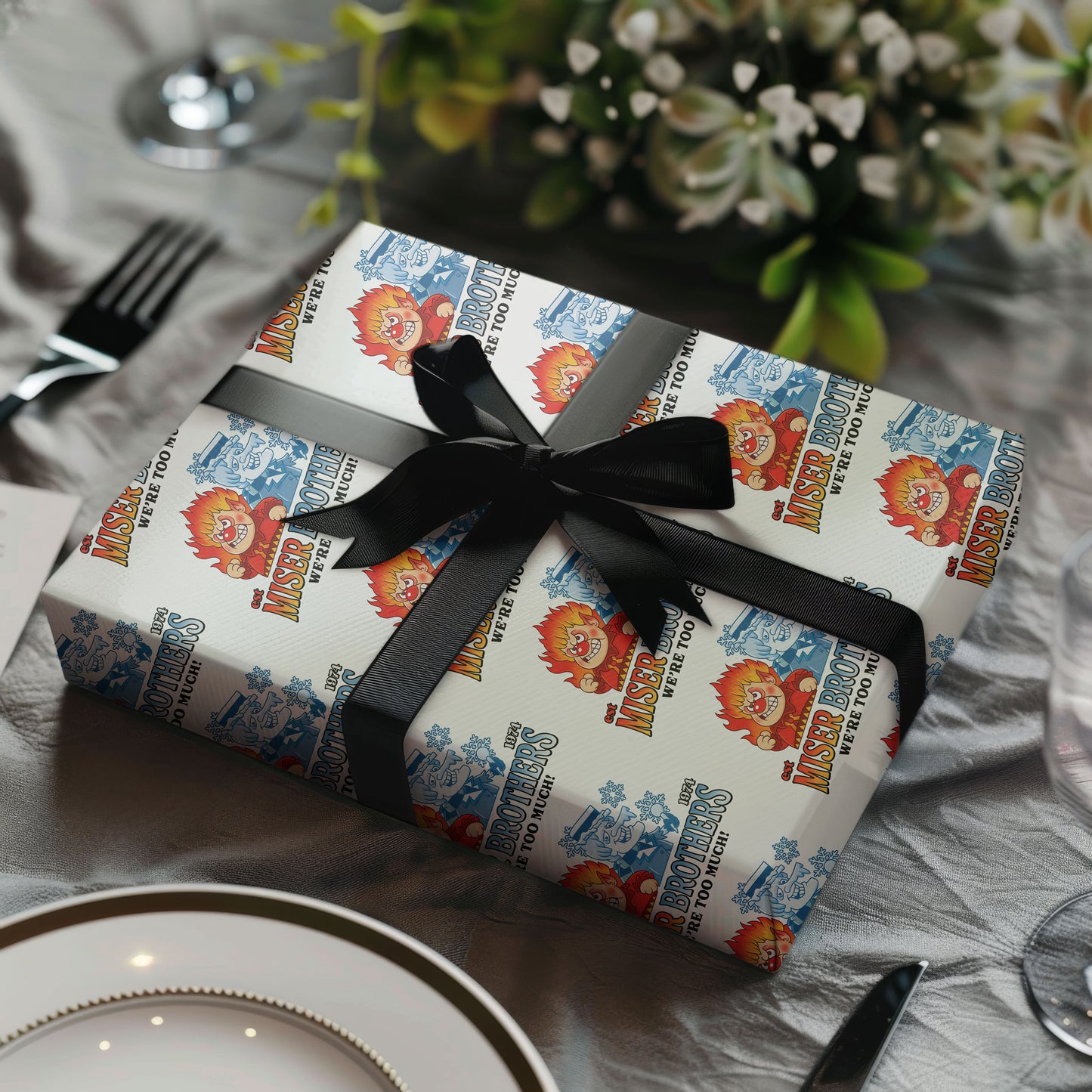 Miser Brothers We're Too Much Wrapping Paper