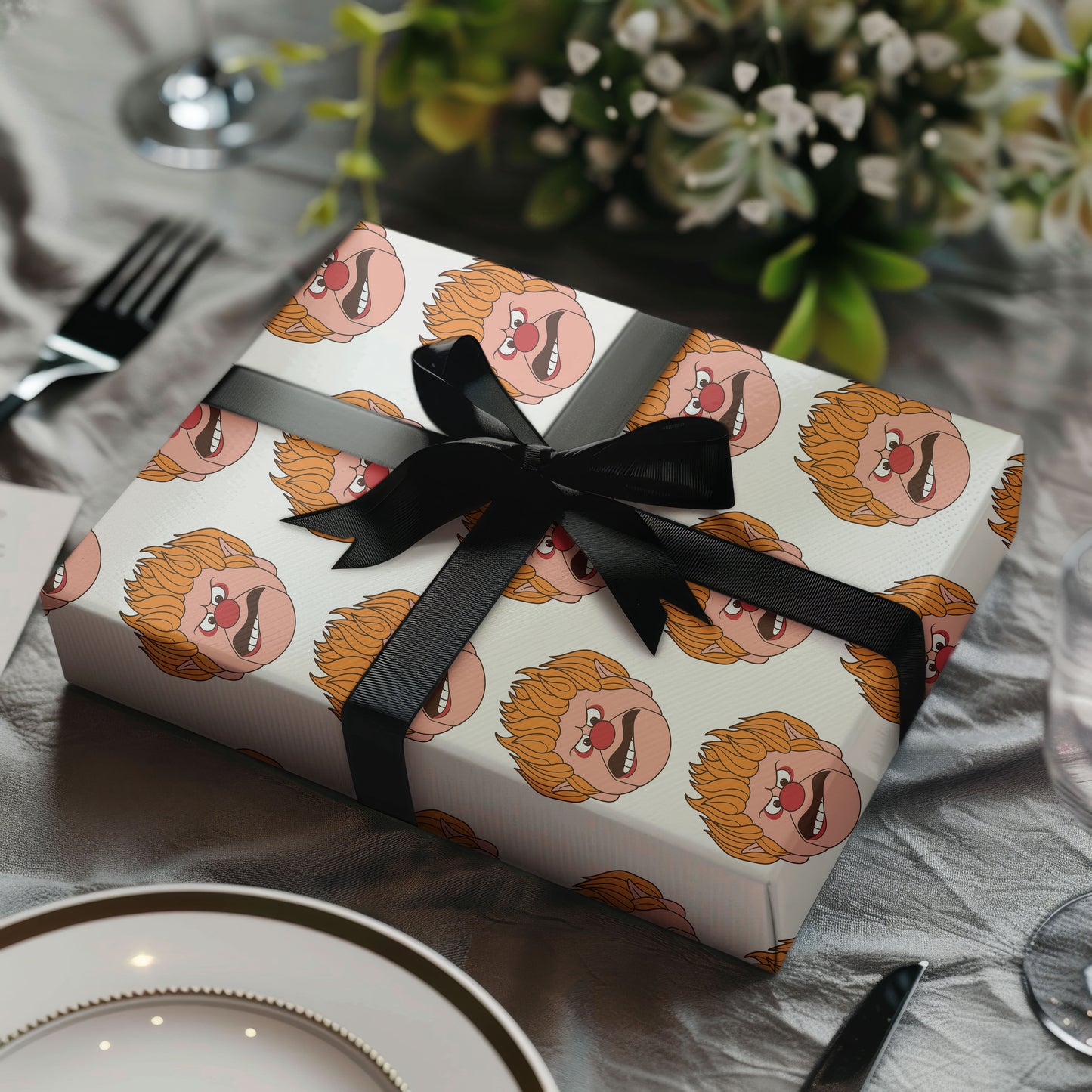 The Year Without a Santa Claus  Miser Brothers Wrapping Paper