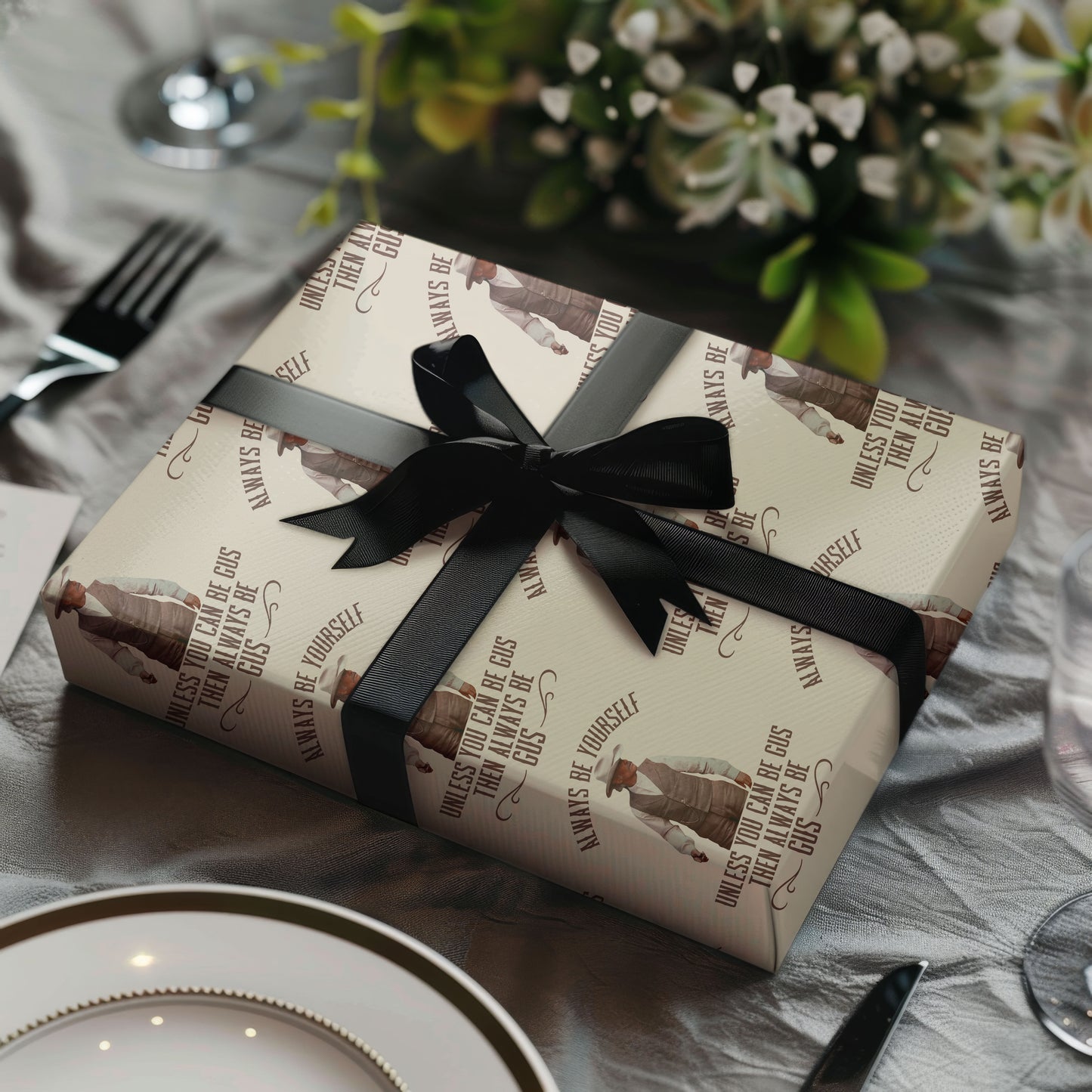 Lonesome Dove Xmas Wrapping Paper