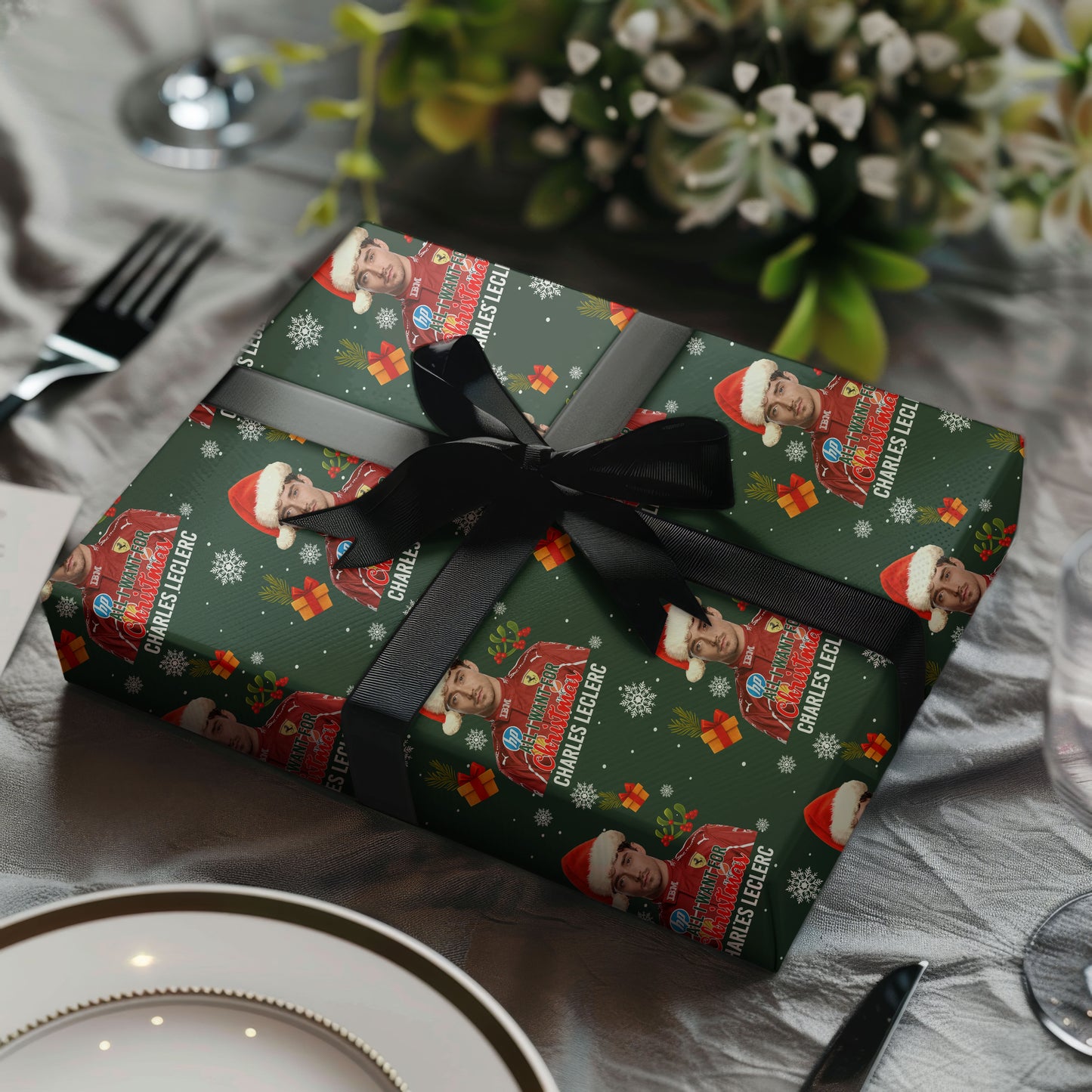 Charles Leclerc Wrapping Paper