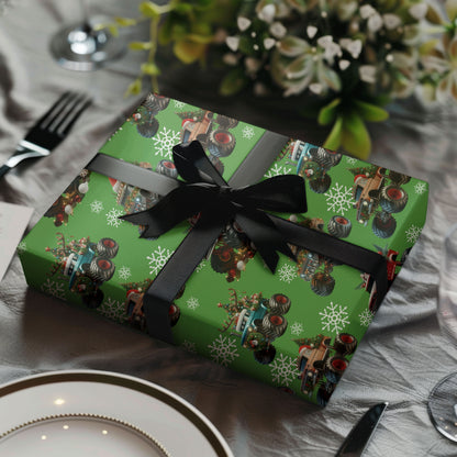 Monster Trucks Wrapping Paper