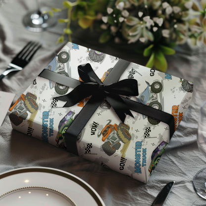 Monster Truck Wrap Gift