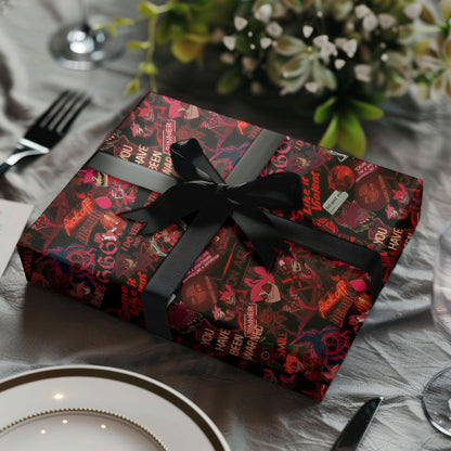 Hazbin Hotel Wrapping Paper Birthday Gift