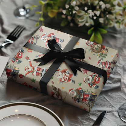 Meme Santa 67 Gift Wrap