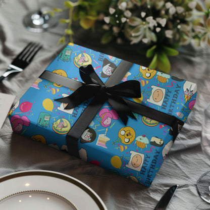 Adventure Time Xmas Wrapping Paper