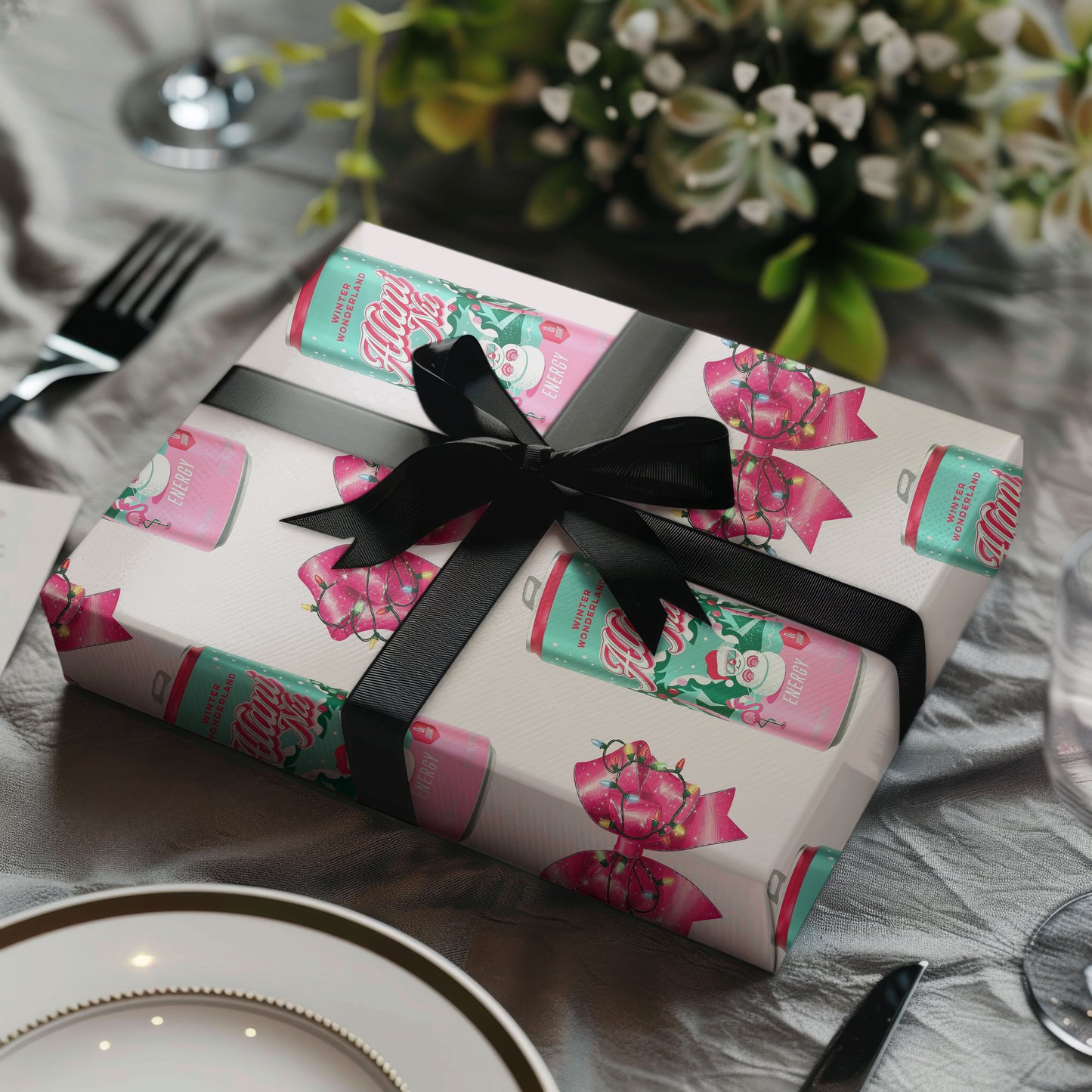 Alani Nu Winter Wonderland Wrapping Paper