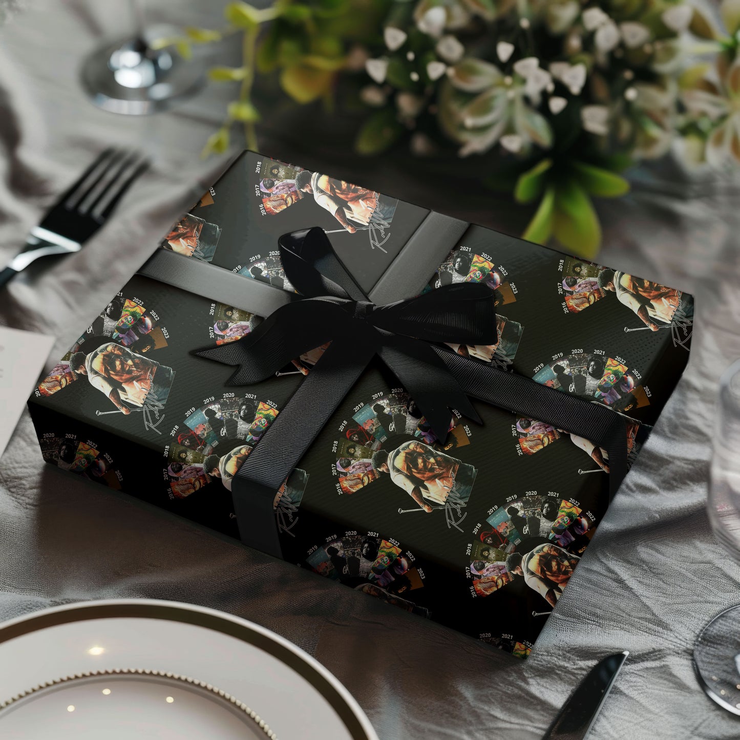 Rod Wave Wrapping Paper Christmas Gift