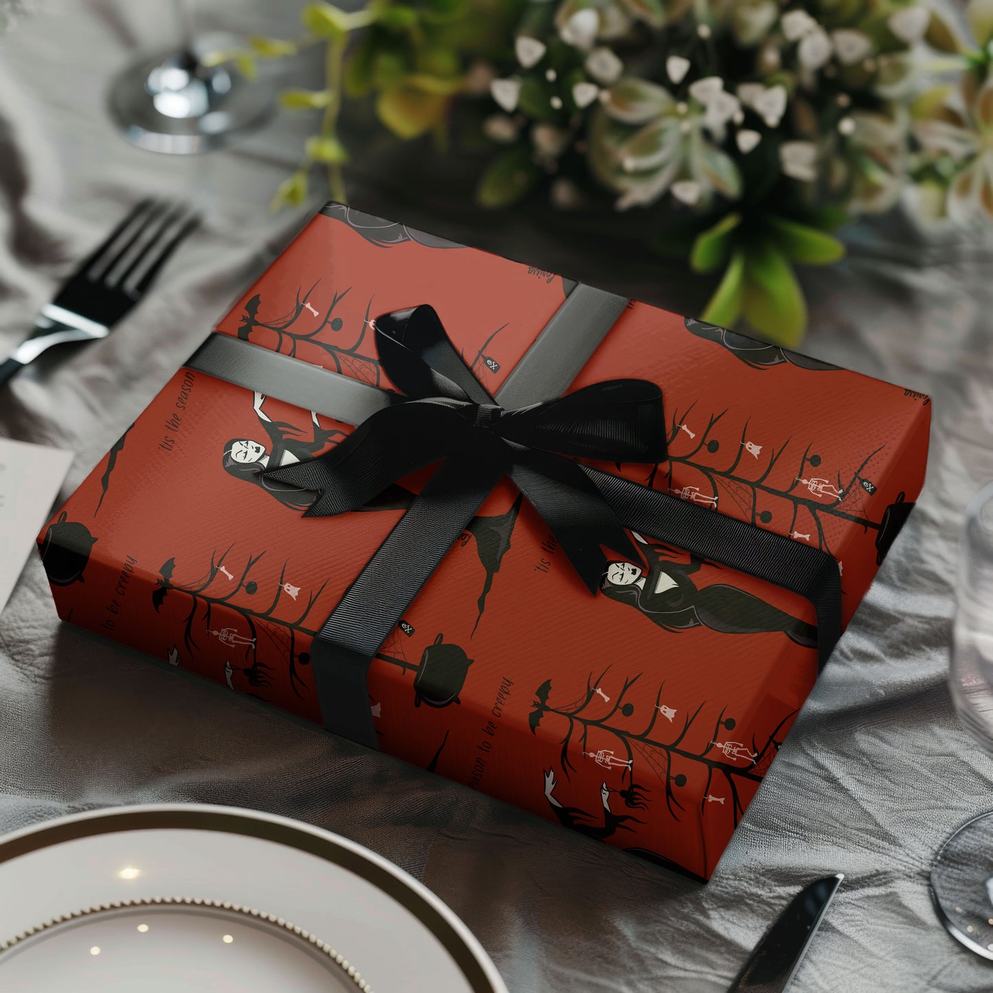 Gothic Wrapping Paper Gift