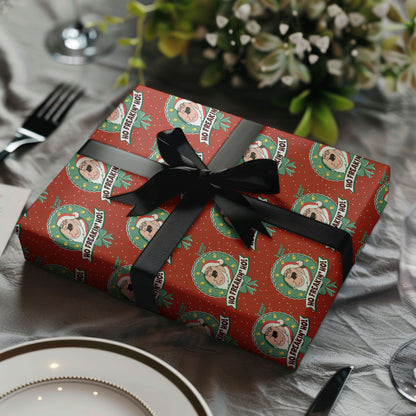 Santa Meme Wrapping Paper