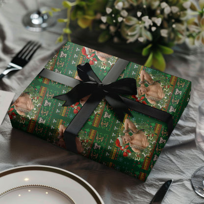 Robert Irwin Christmas Wrapping Paper Roll