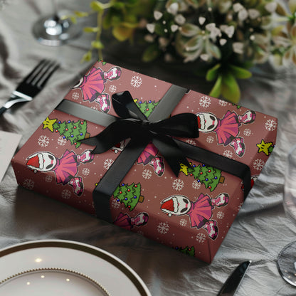 Gothic Hollow Knight Wrapping Paper Silksong Holiday Gift Roll
