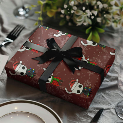 Gaming Christmas Gift Wrap Hollow Knight Silksong Holiday Roll