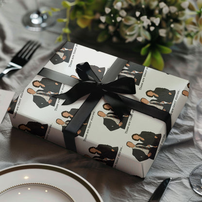 Law And Order Wrapping Paper, Pop Culture Gift for Fans