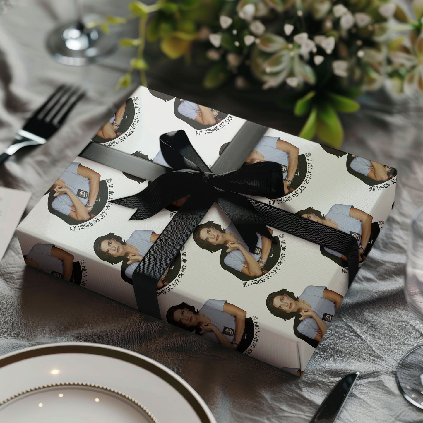 Law And Order Gift Wrap for Fans, Unique Holiday Wrapping