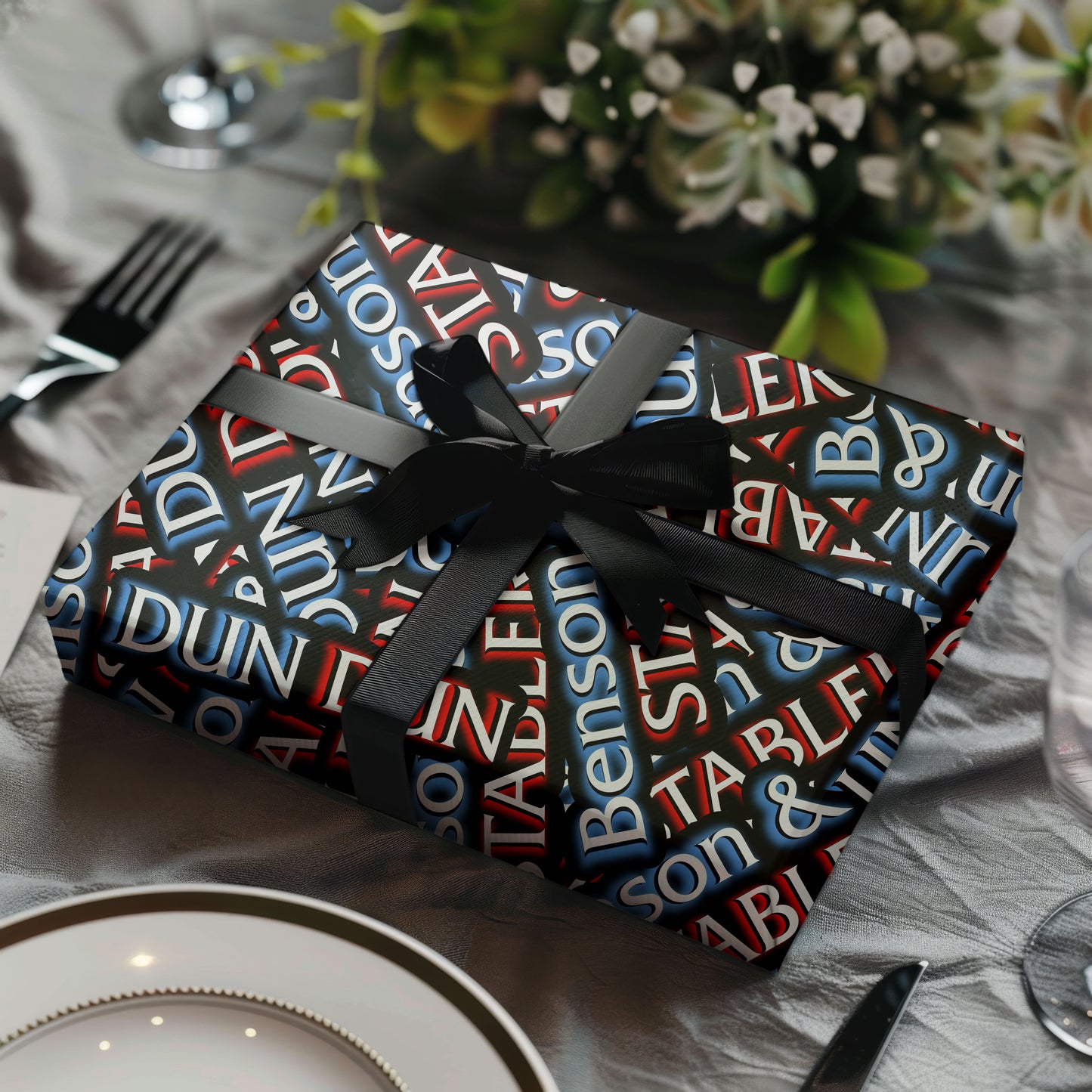 Dun Dun Dun Law And Order Wrapping Paper
