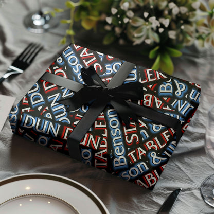 Dun Dun Dun Law And Order Wrapping Paper