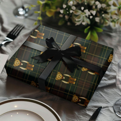 Bear Christmas Wrap Gift