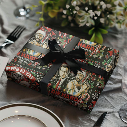 Yippee-ki-yay? ?Die Hard Christmas Wrapping Paper