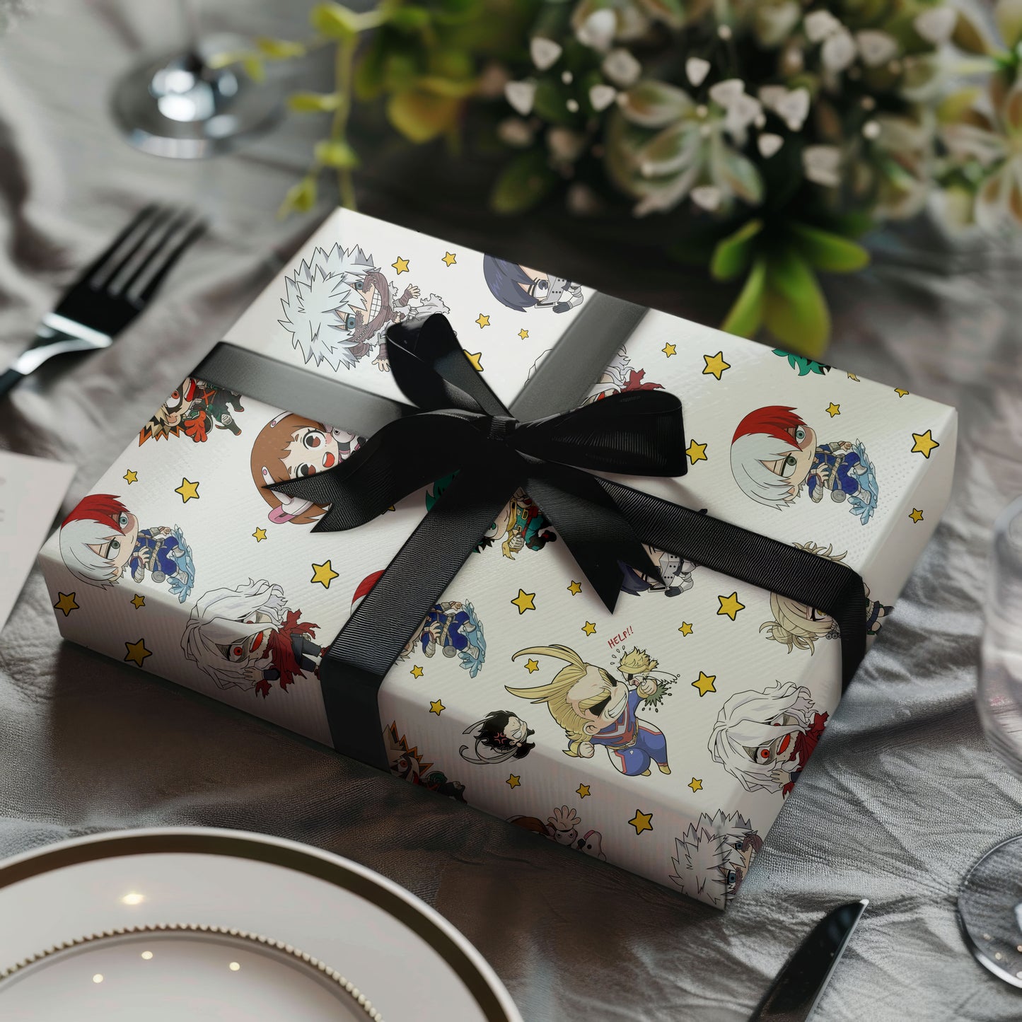 My Hero Academia Wrapping Paper Sheet