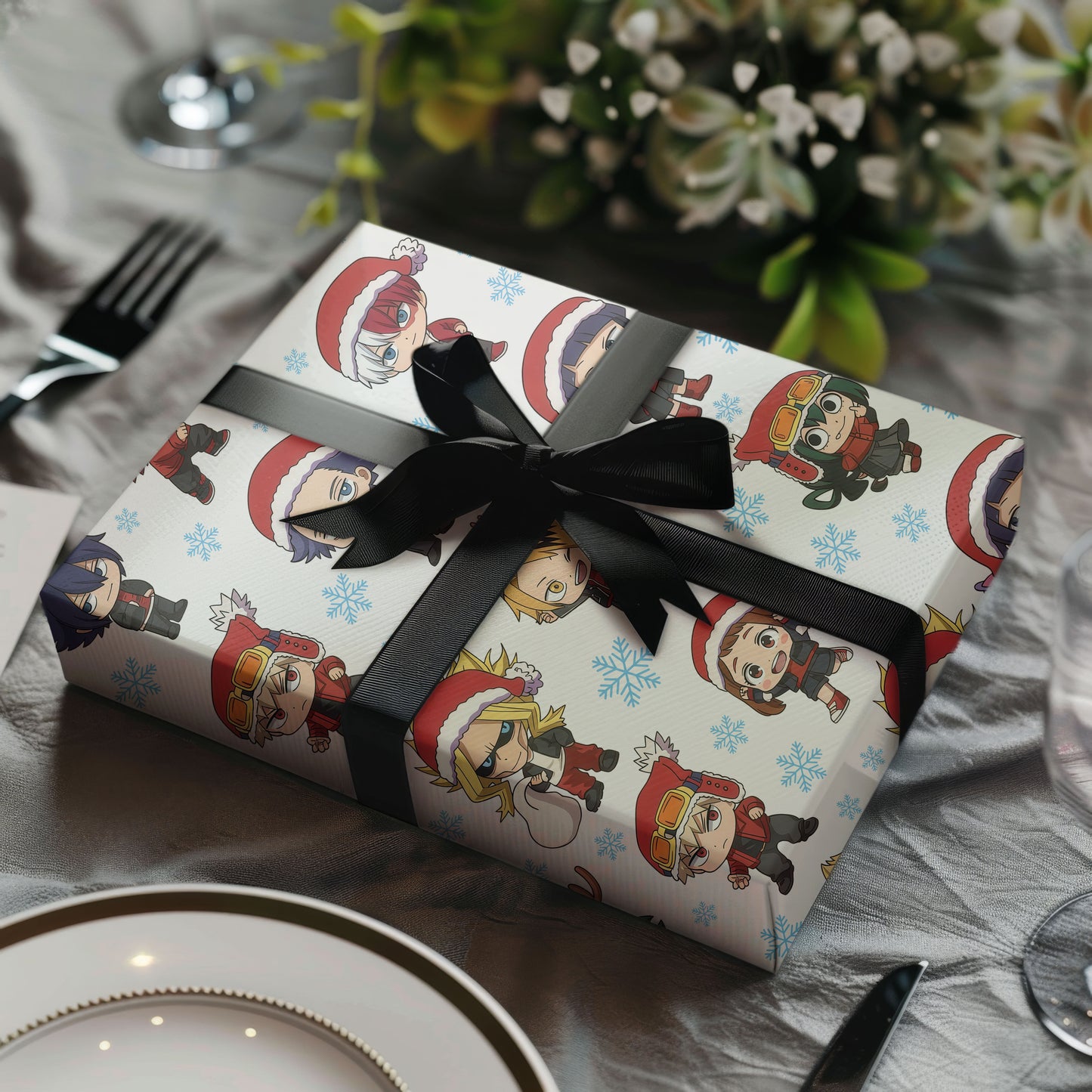 My Hero Academia Wrapping Paper Christmas Gift