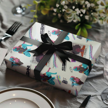 Dispatch Mugshot Wrapping Paper