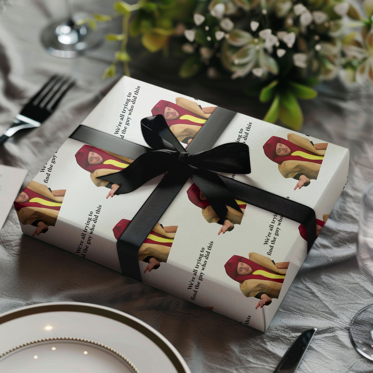 Tim Robinson Hotdog Wrapping Paper