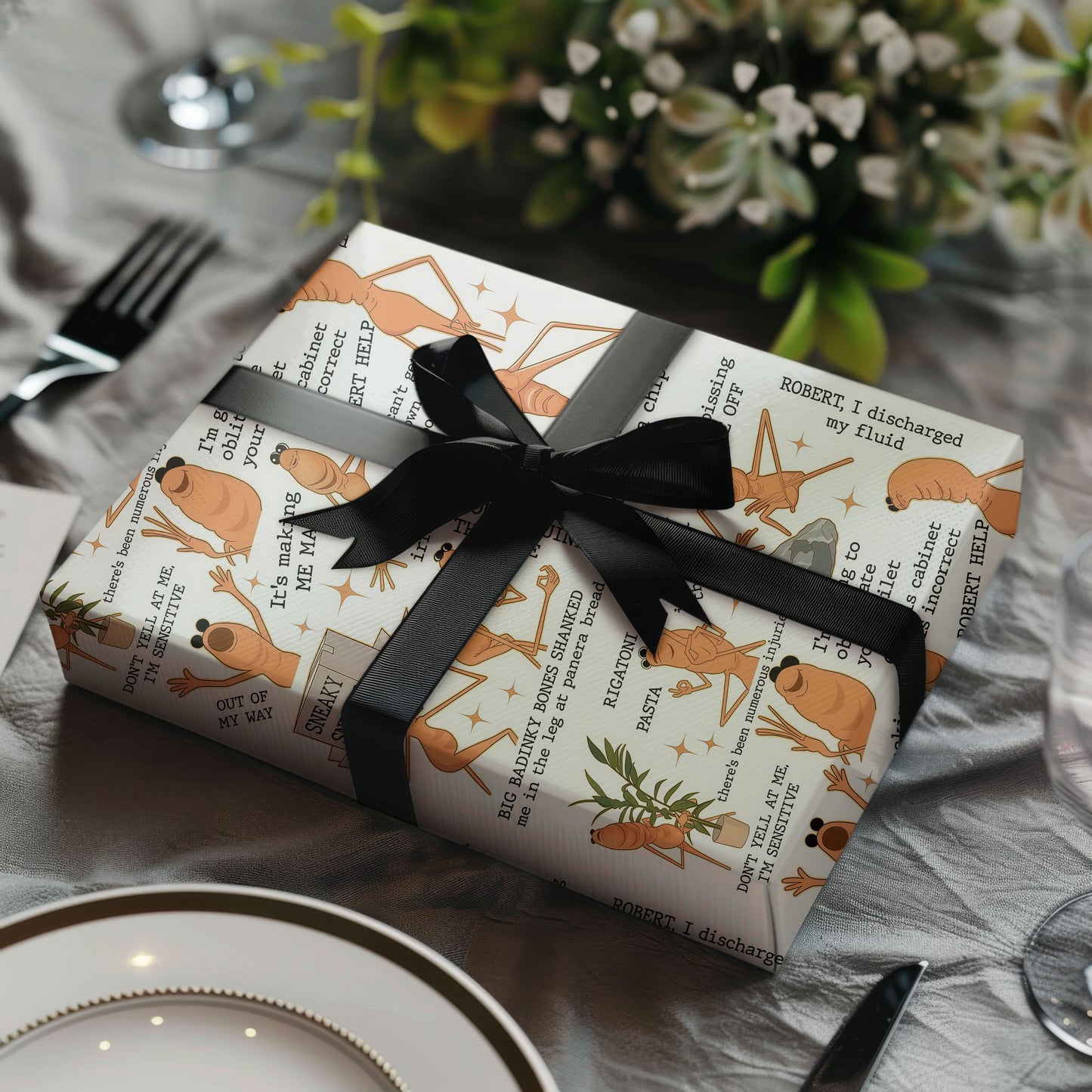 Christmas Marcus Wrapping Paper Gift