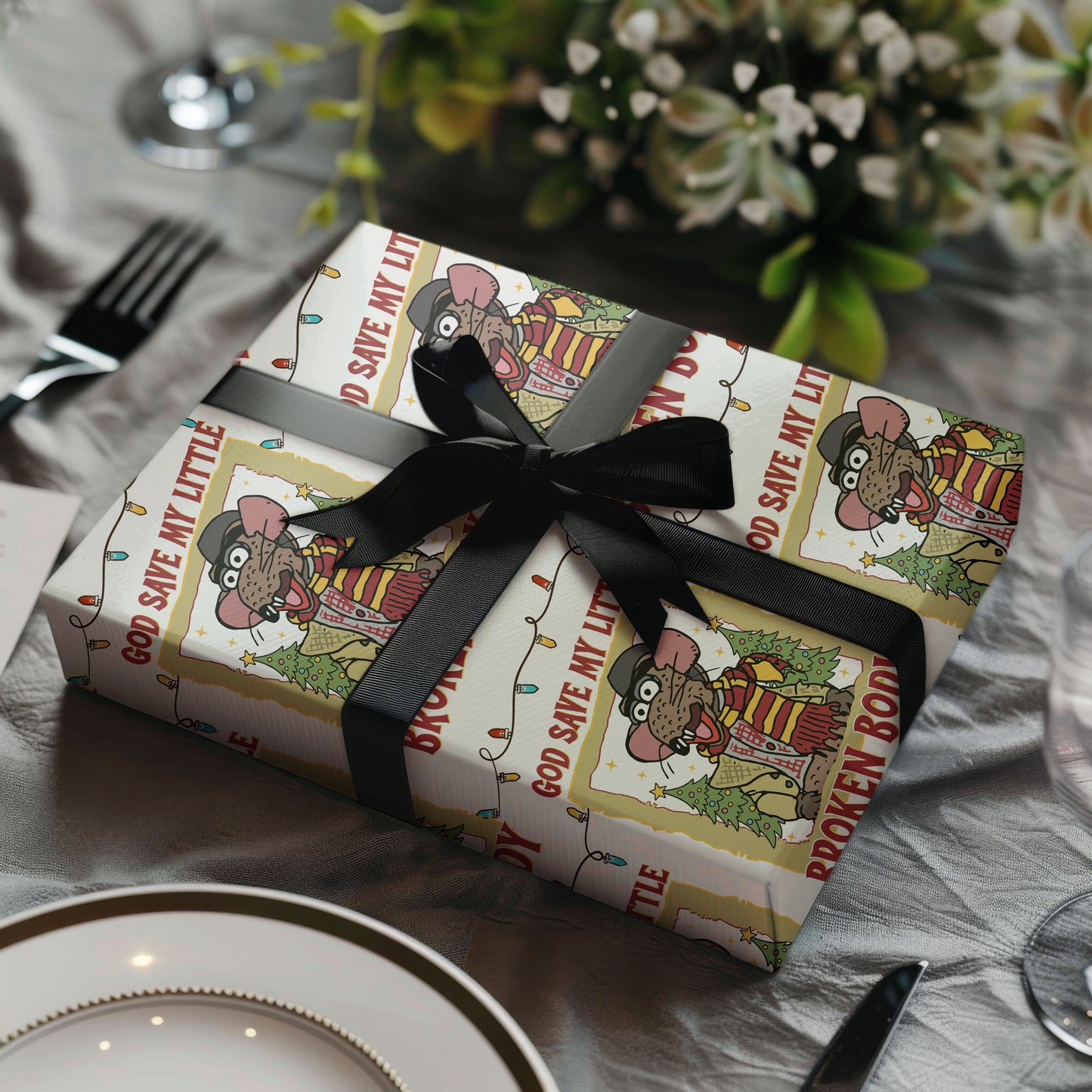 The Muppet Christmas Carol Wrapping Paper