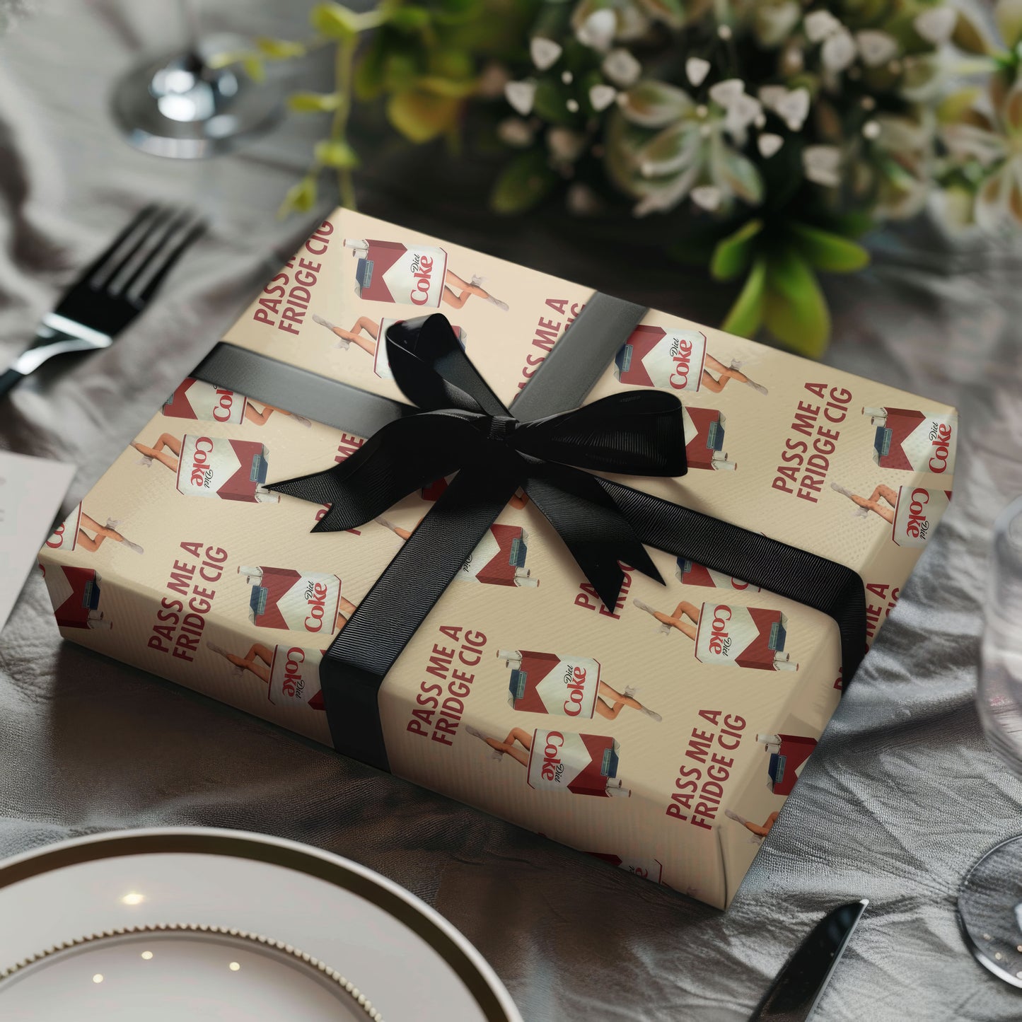 Diet Coke Wrapping Paper Birthday Gifts