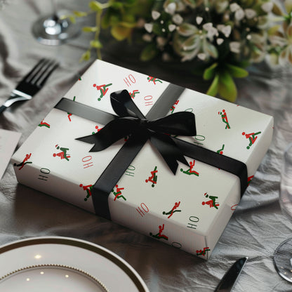 Rude Christmas Wrapping Paper Gift for Adults