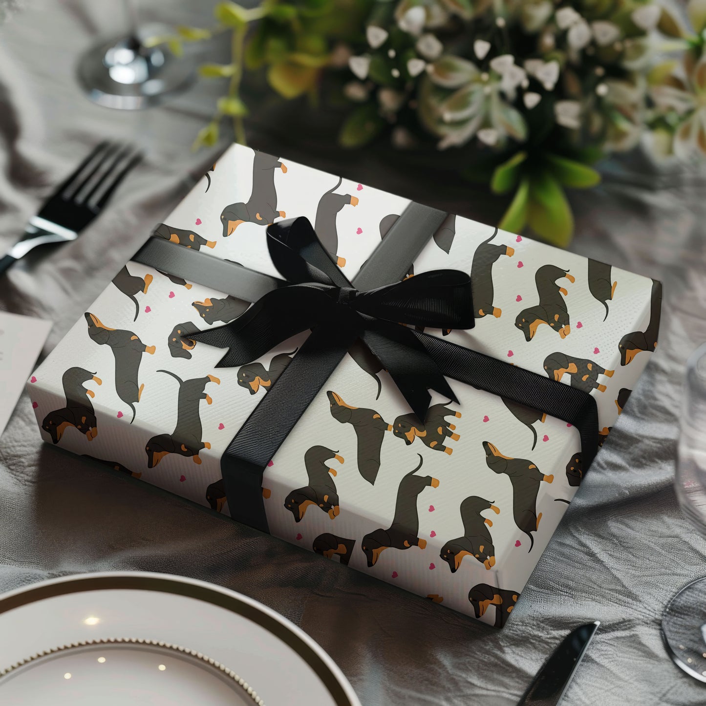 Dachshund Dog Wrapping Paper
