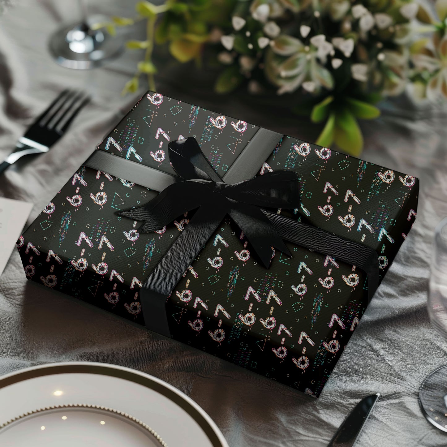 6 7 Meme Wrapping Paper