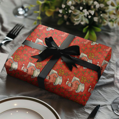 Patrick Star Meme 67 Wrapping Paper