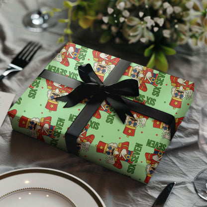 Funny Meme 67 Nutcracker Trend Gift Wrap