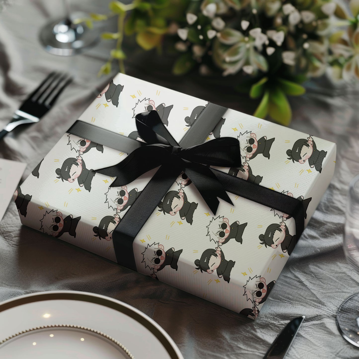 Jujutsu Kaisen Wrapping Paper Gift For Fan