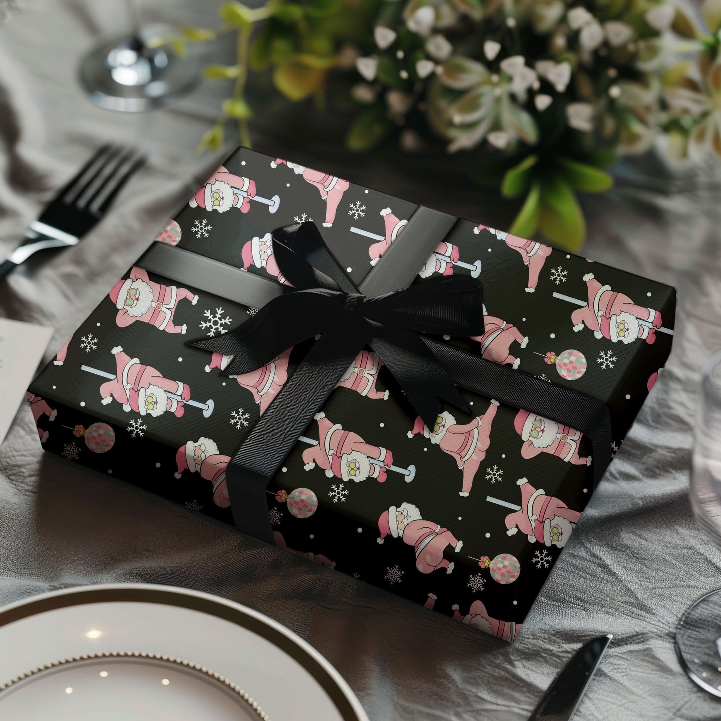 Santa Wrapping Paper - Premium Gift Wrap