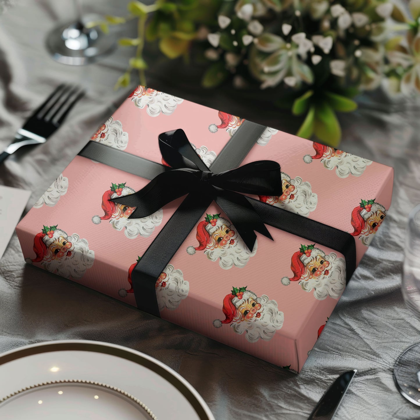 Santa Wrapping Paper