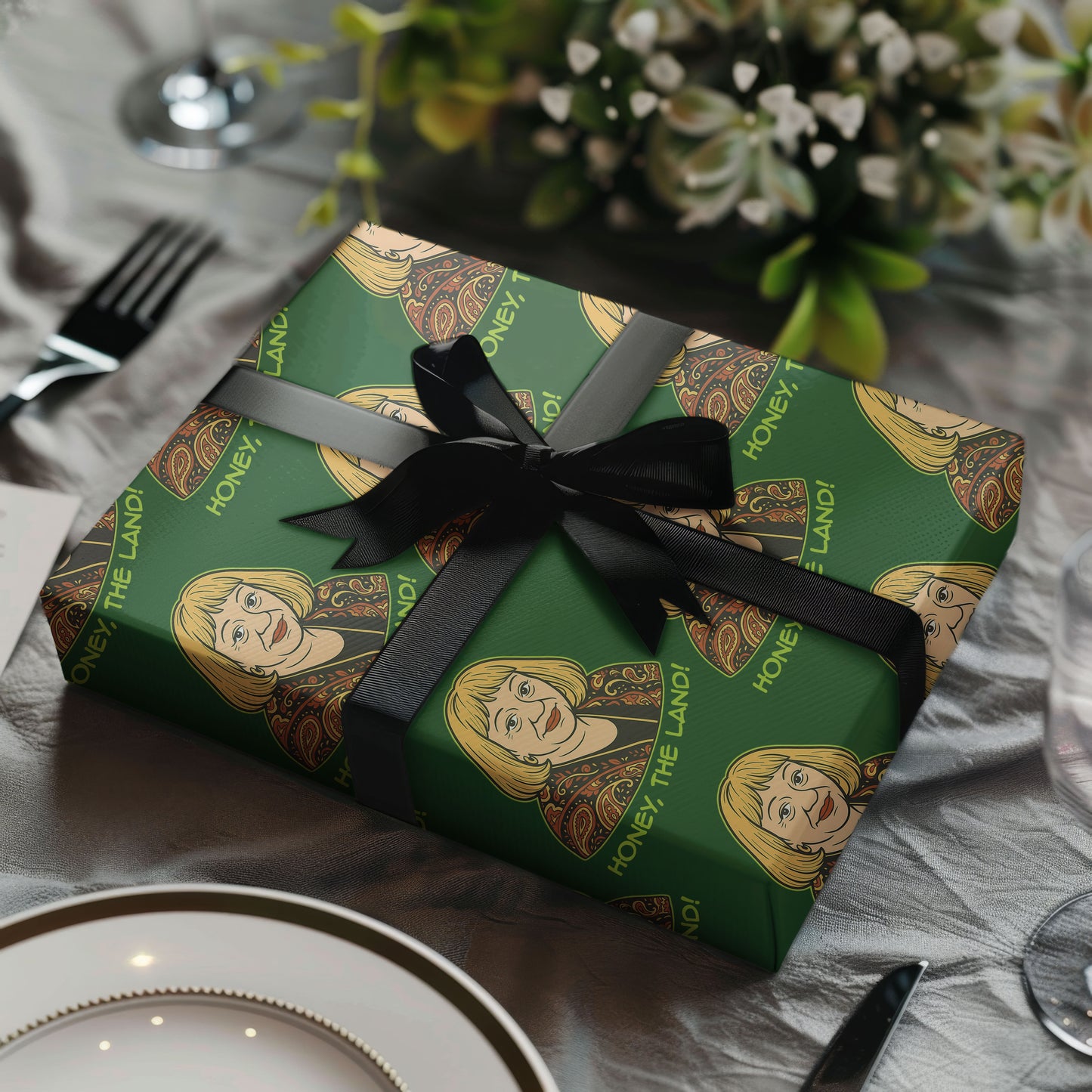 Honey The Land Sylvia Browne Wrapping Paper Rolls