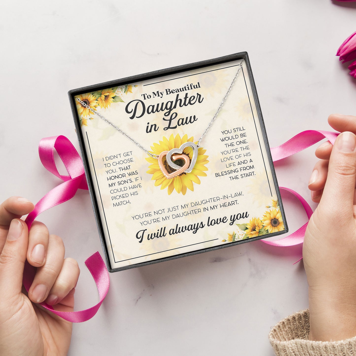 To My Beautiful Daughter In Law Necklace