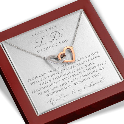 I Can't Say Without You Necklace Gift