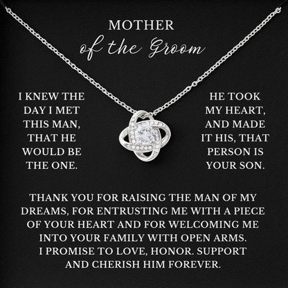 Mother Of The Groom Necklace
