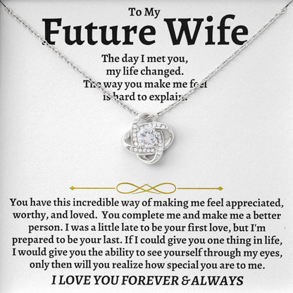 To My Future Wife Necklace Gift from Husband
