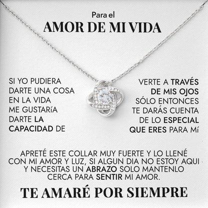 Para el Amor de Mi Vida Con Tarjeta Con Mensaje, Regalo De Mi Esposo